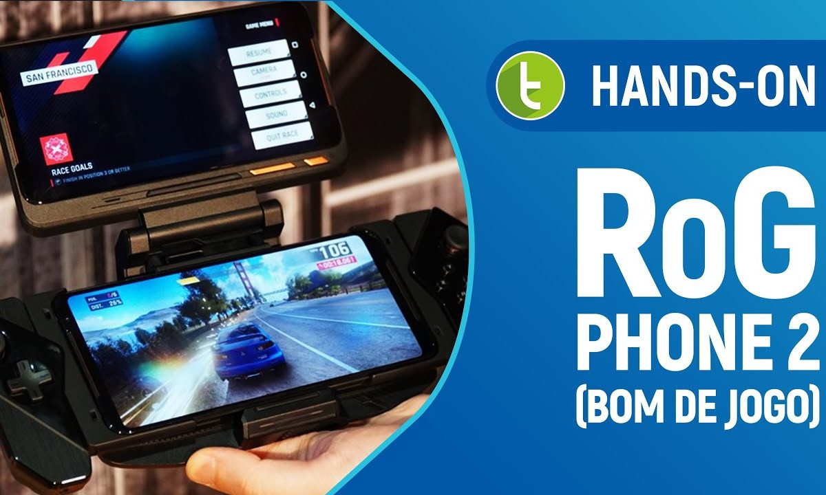 ROG PHONE 2: hands-on com o SMARTPHONE ASUS BOM DE JOGO