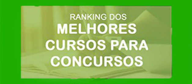 Ranking dos melhores cursos preparatórios para concursos